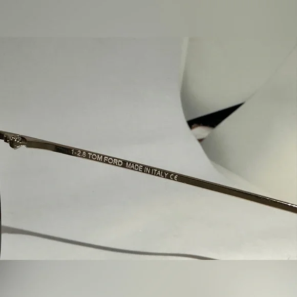 Tom Ford Black and Gold Sunglasses - Picture 6 of 8